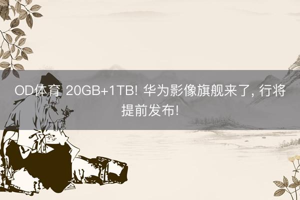 OD体育 20GB+1TB! 华为影像旗舰来了， 行将提前发布!